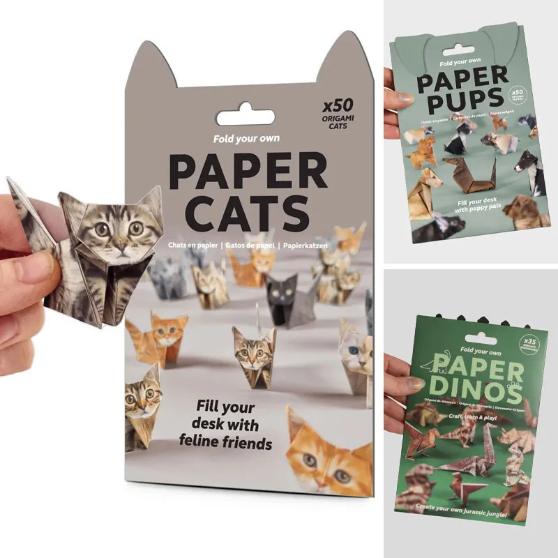 Art Craft Cat - Creative DIY Origami Handmade 50 Sheets