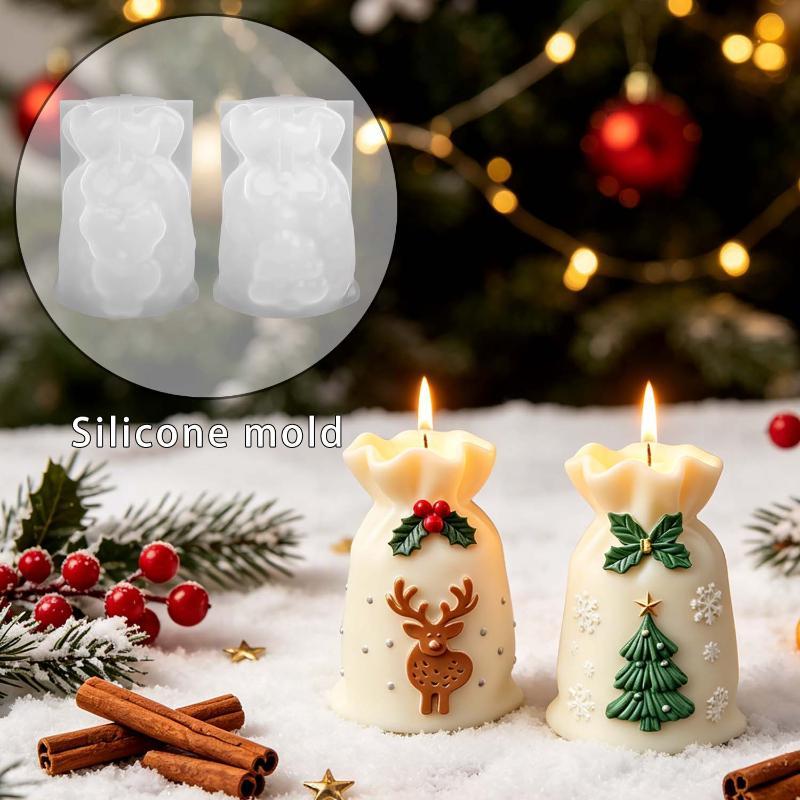 Art And Craft For Xmas - Reusable Santa Sack Silicone Mold Easy