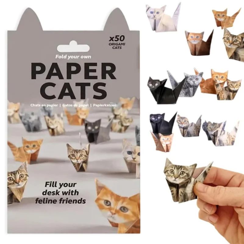 Art Craft Cat - 50 Sheets Creative DIY Origami Paper