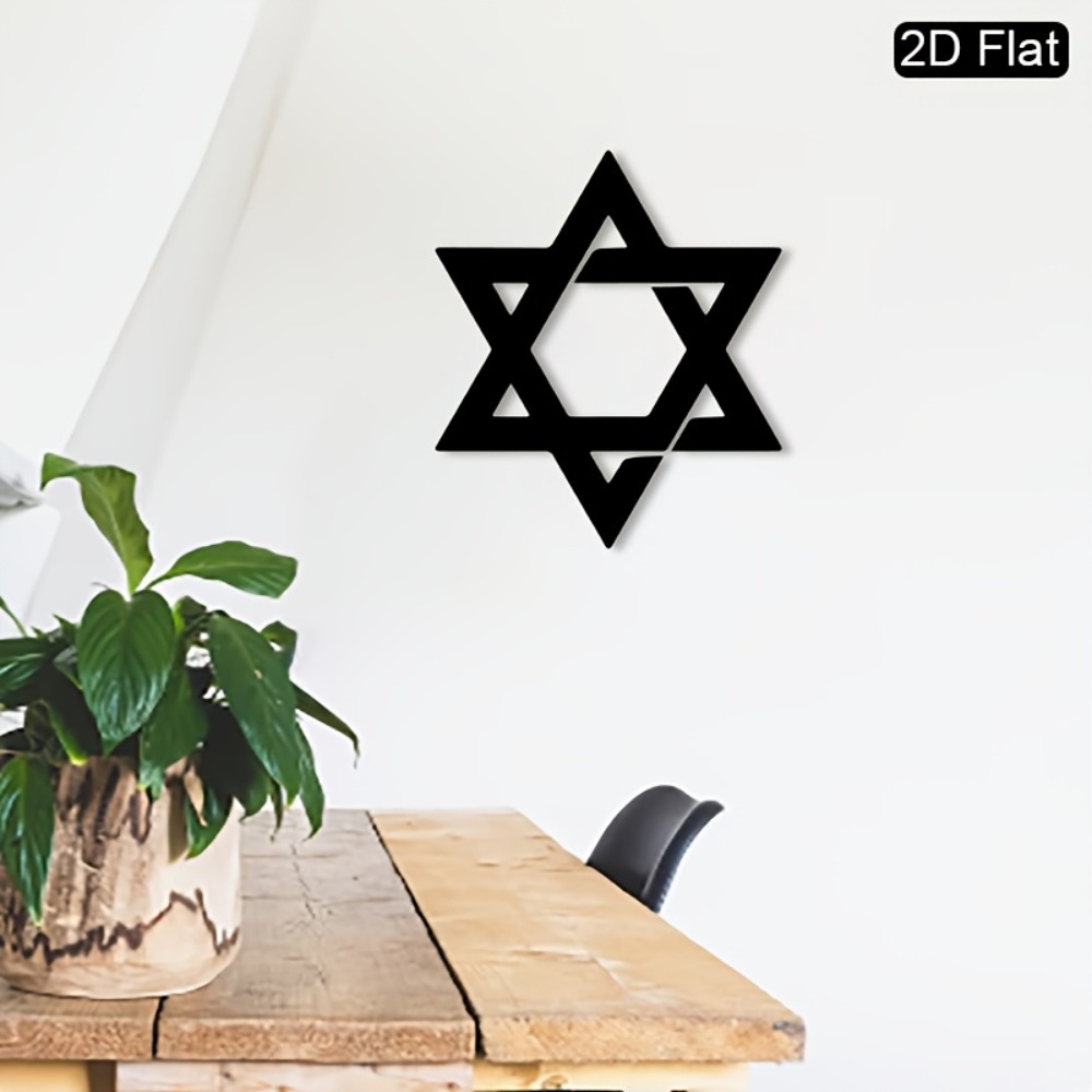 Art & Craft Be - CIFBUY Iron Wall Art Star of