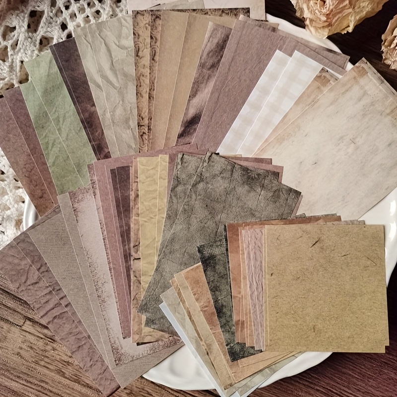 Art Craft Journal - 60 Sheets Vintage Mixed Pattern Craft