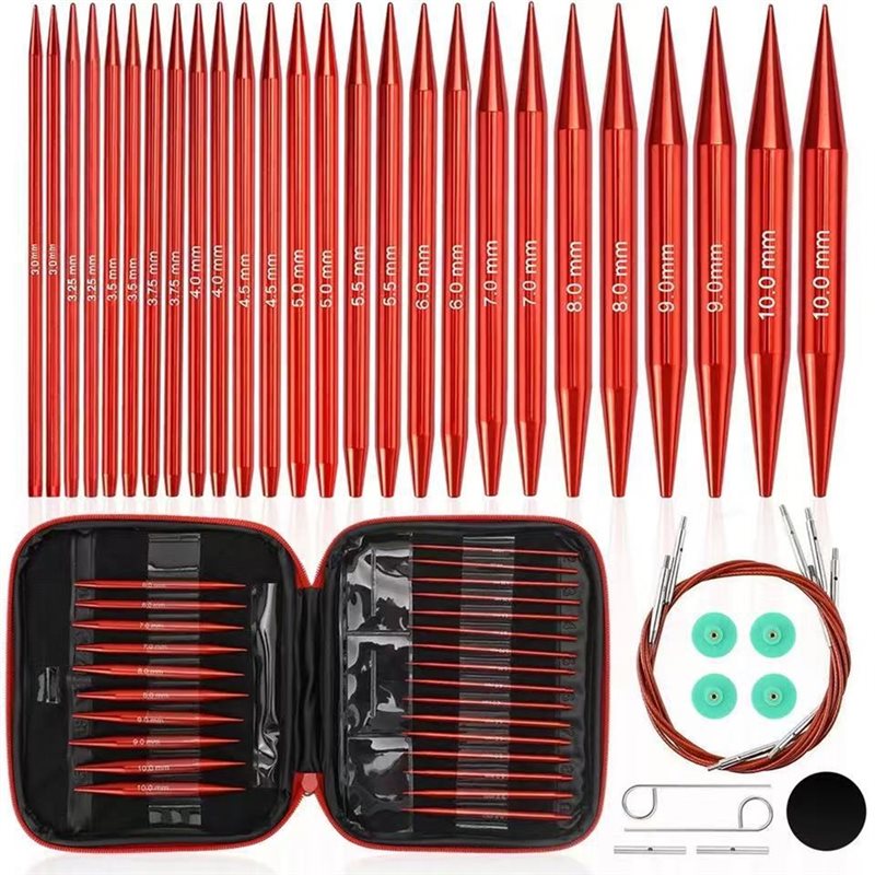 Knitting Needle Circular - A25F-Circular For Knitting Needles Set In