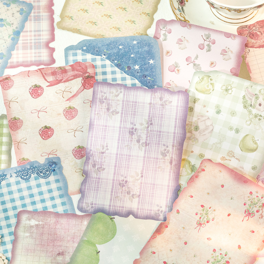 Art Craft Journal - 30sheets Vintage Scrapbook Paper Scrapbooking Supplies