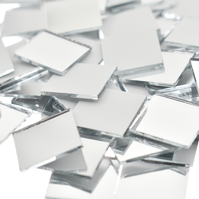 Art Craft Mirror - NEW Good 500Pcs 10x10mm/15x15mm Mini Glass