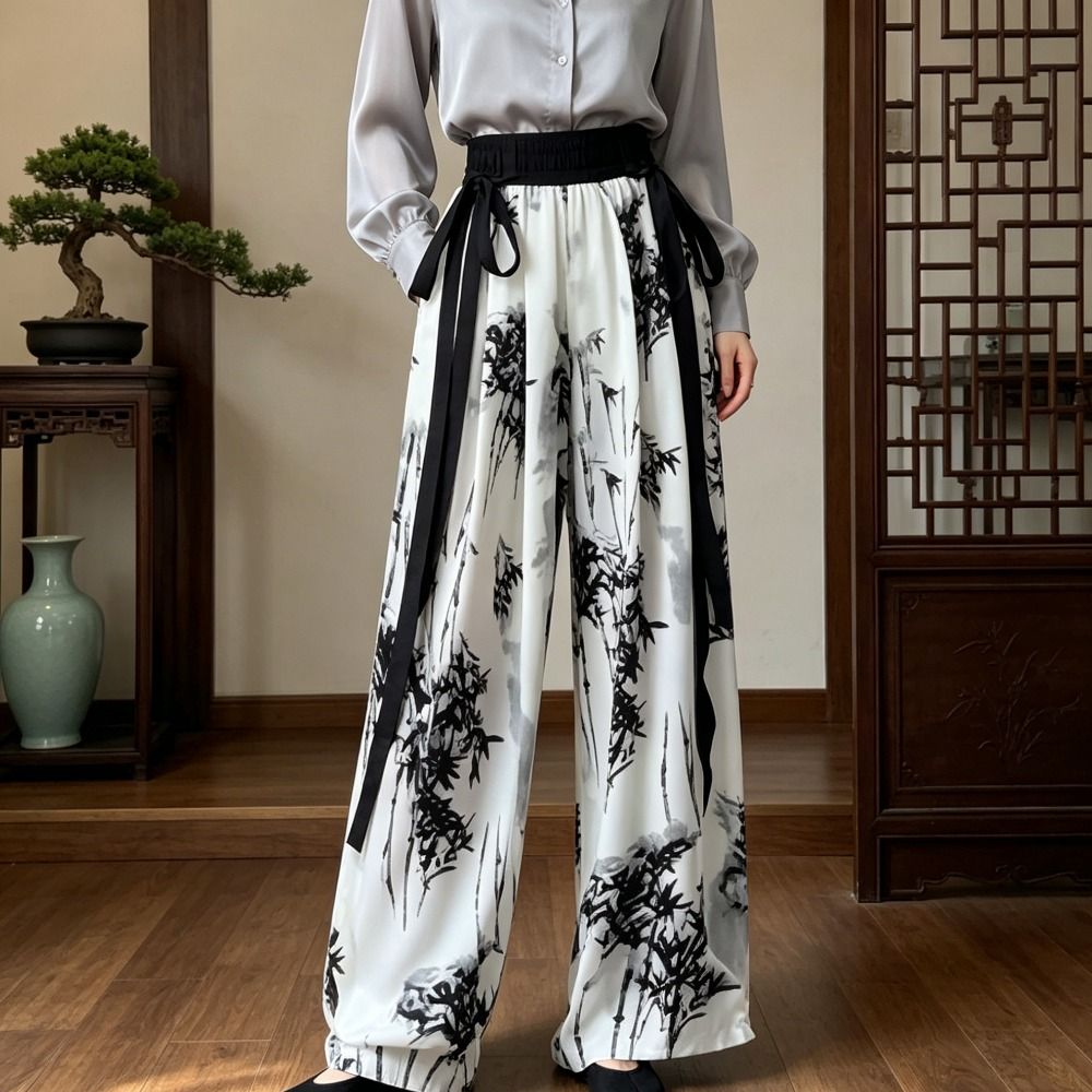 Silk Painting Dye - Retro Ice Silk Ink Painting Casual