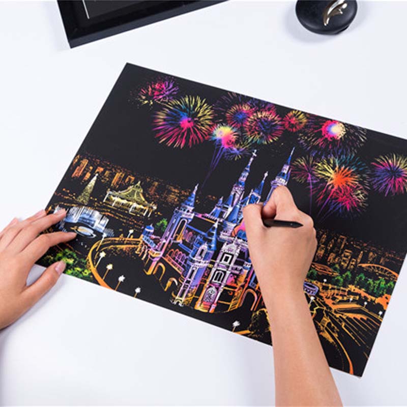 Art Craft For 3 Year Old - New Creative Magic Scratch Art Crafts