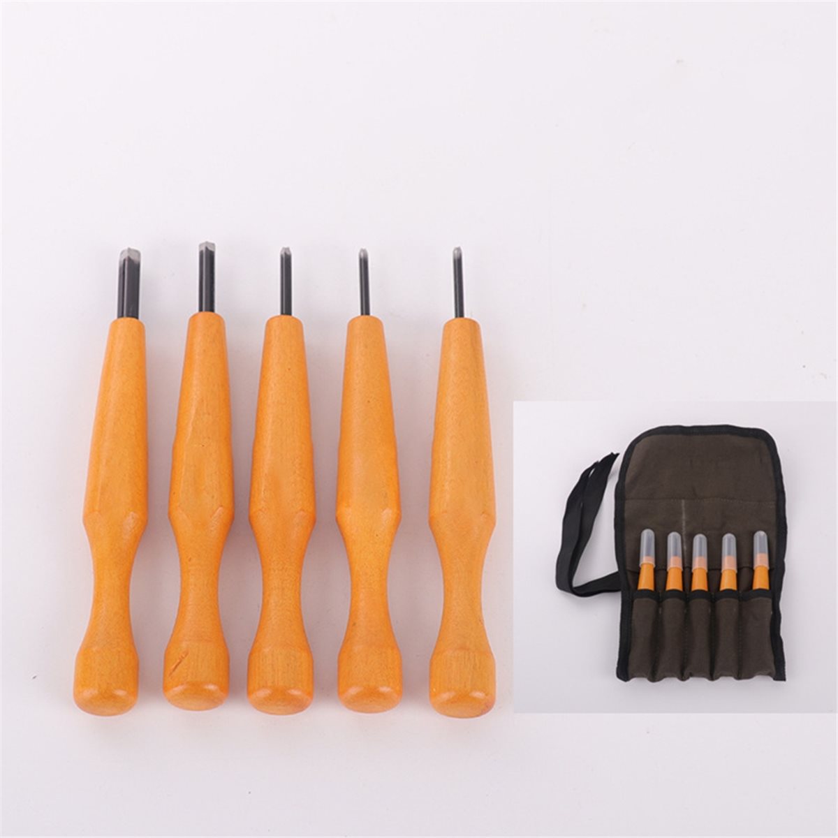 Linocut Carving Tool - 5 Pcs Carving Tools Set -