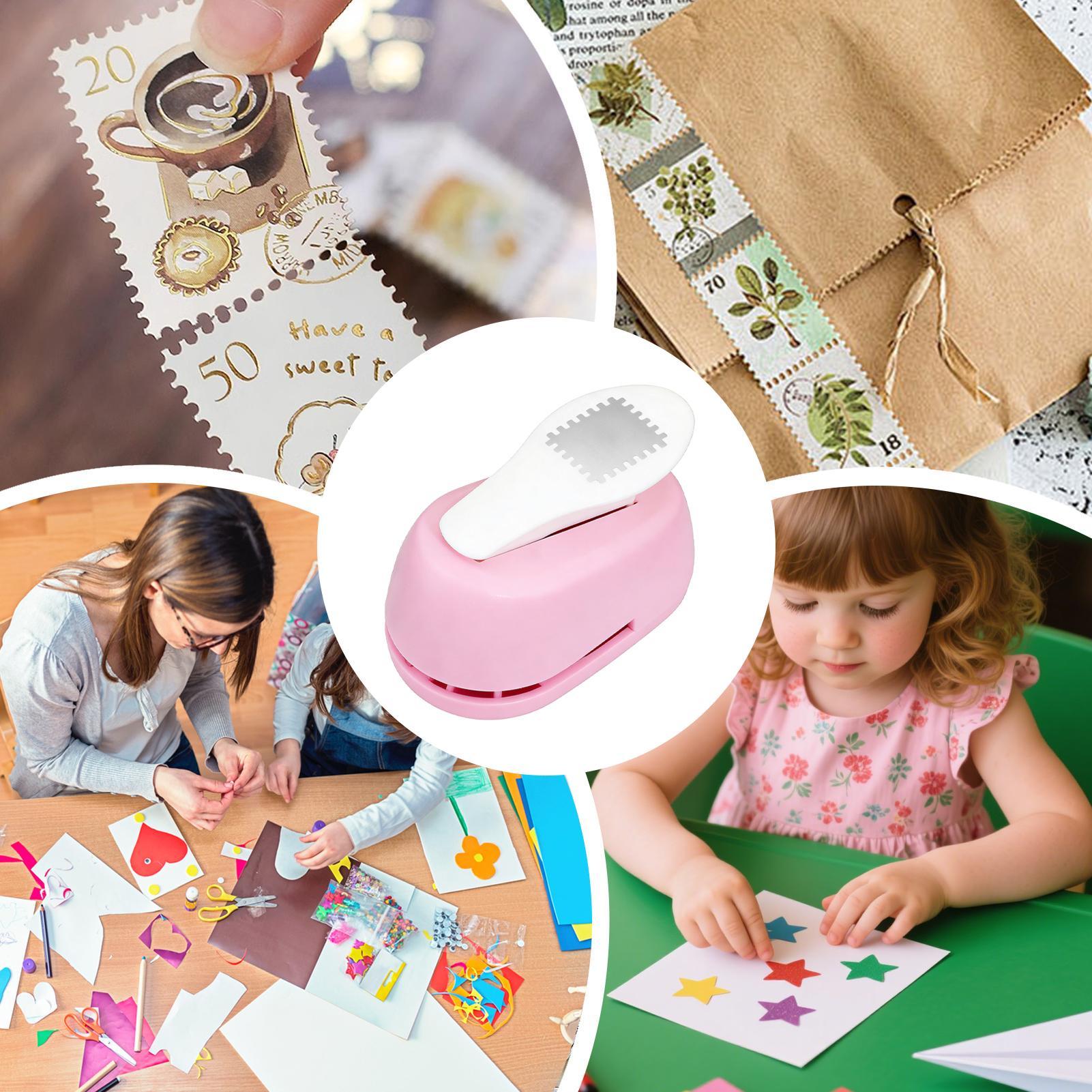 Art Craft Journal - Postage Stamp Puncher Kids Adults DIY