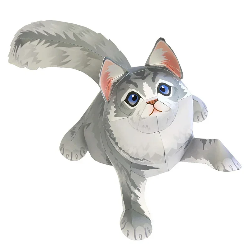 Art Craft Cat - Maine Coon Cat Folding Origami Art