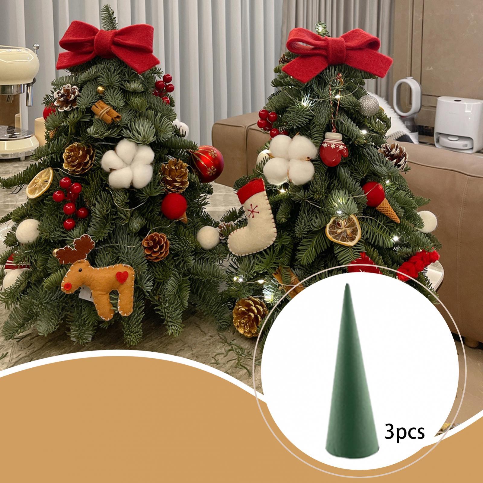 Art Craft Christmas Tree - Floral Christmas Tree Cone Versatile Portable