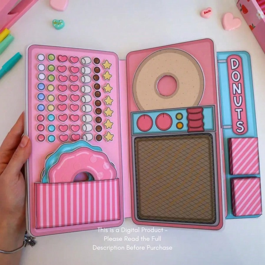 Donut Shop Pretend Play Kit, D - Art Craft For 3 Year Old recension och pris
