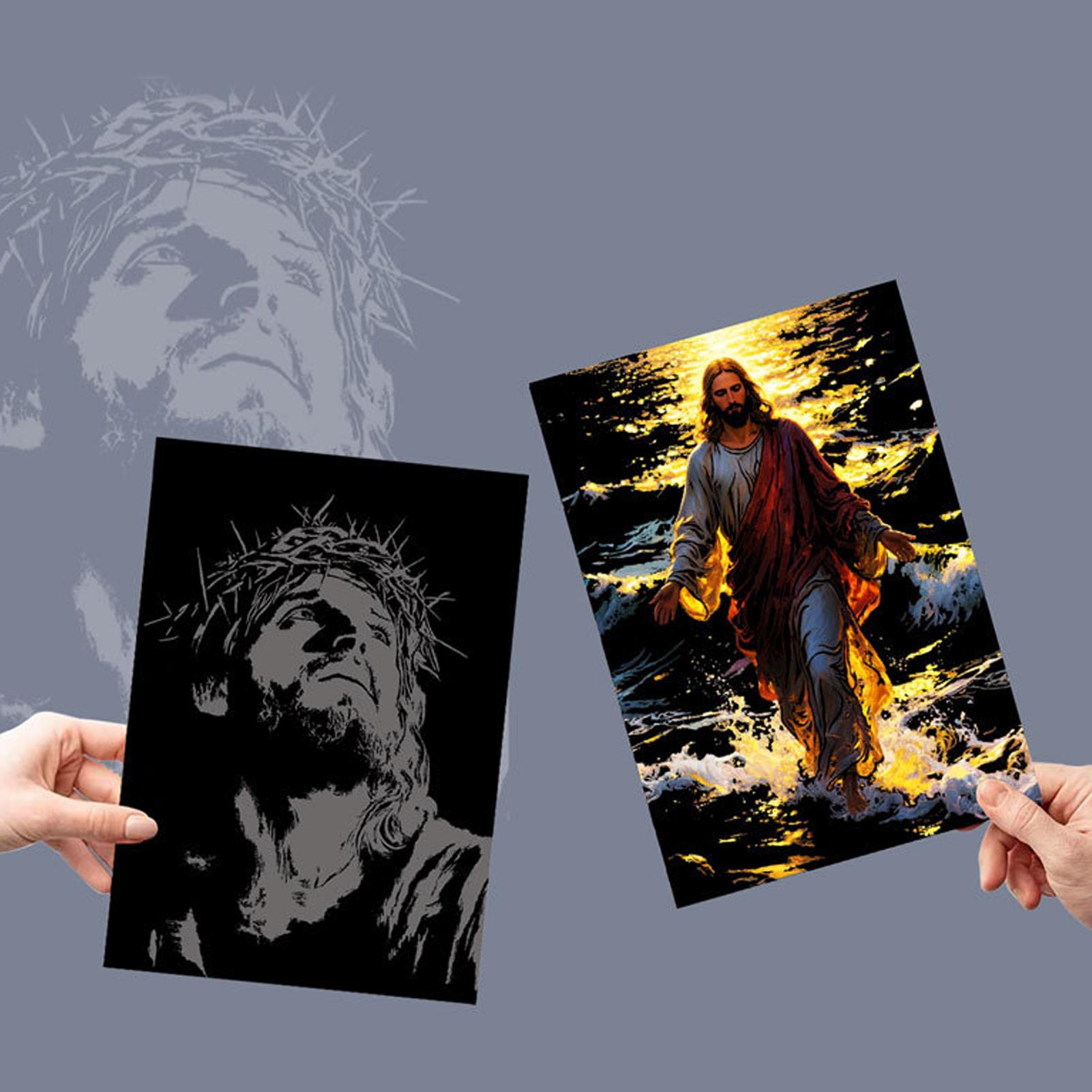 Scratch Book Jesus Scratch Pai - Art Craft For 3 Year Old recension och pris