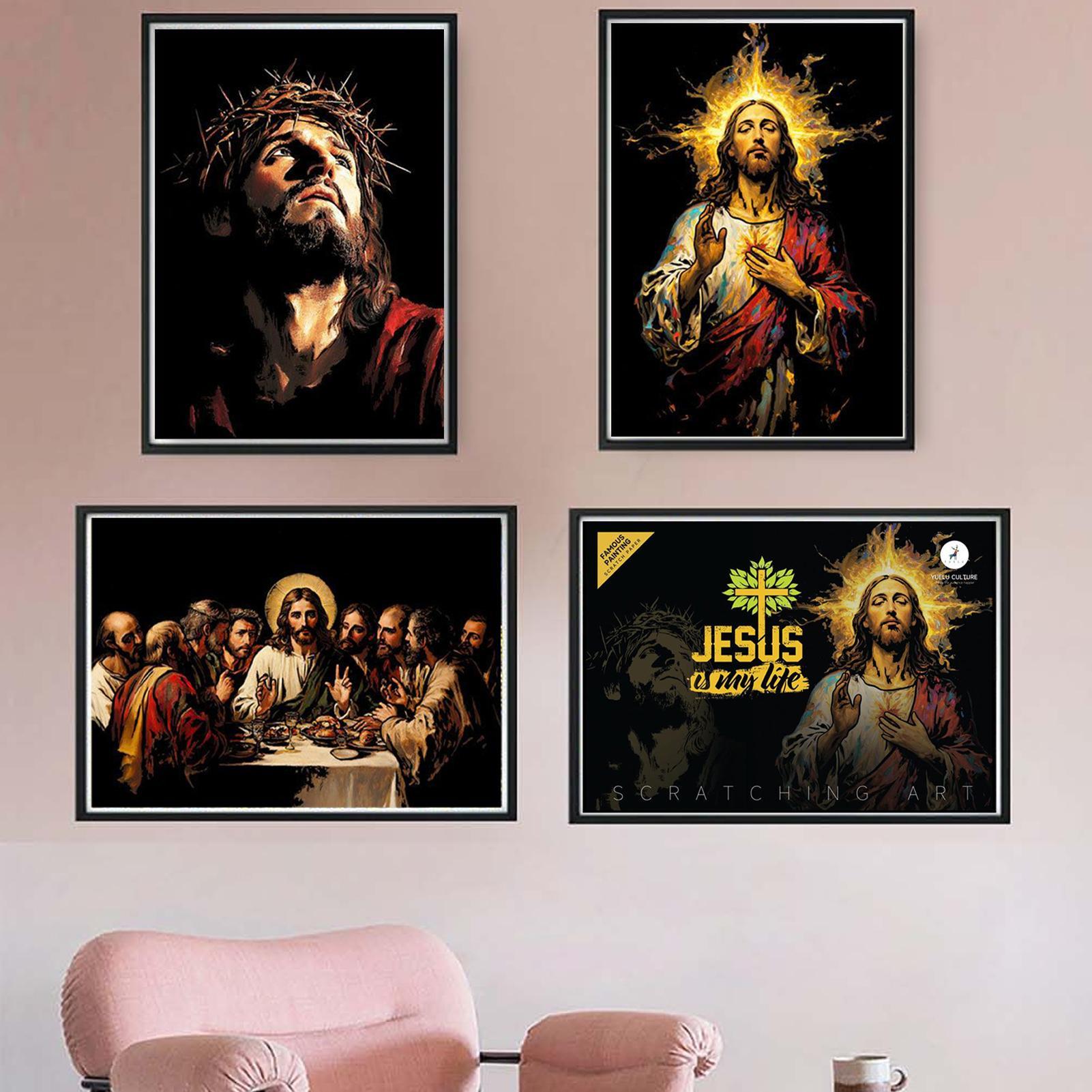 Scratch Book Jesus Scratch Pai - Art Craft For 3 Year Old recension och pris