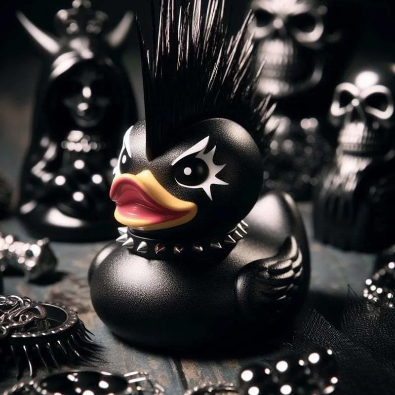 Car Statue Death Rock Duck Orn - Art Craft Duck recension och pris