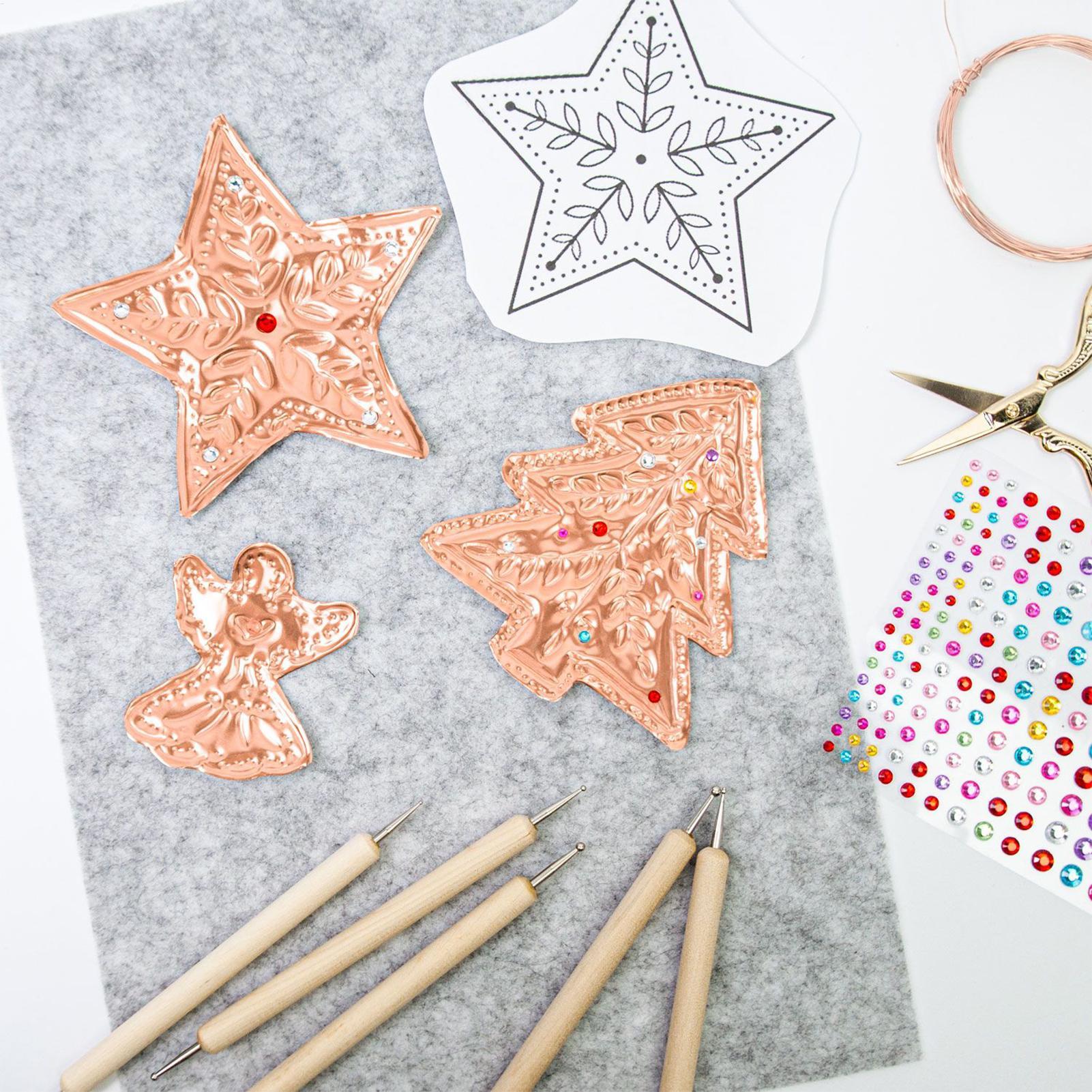 Embossing Foil 8 Pieces Alumin - Art Craft Christmas recension och pris