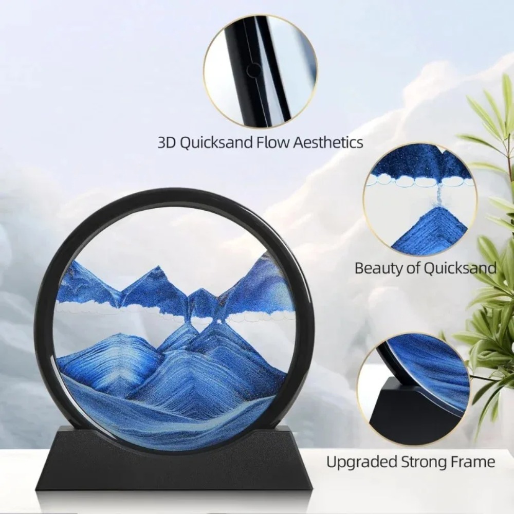 2026 3D Hourglass Quicksand Mo - Art Craft Movement recension och pris