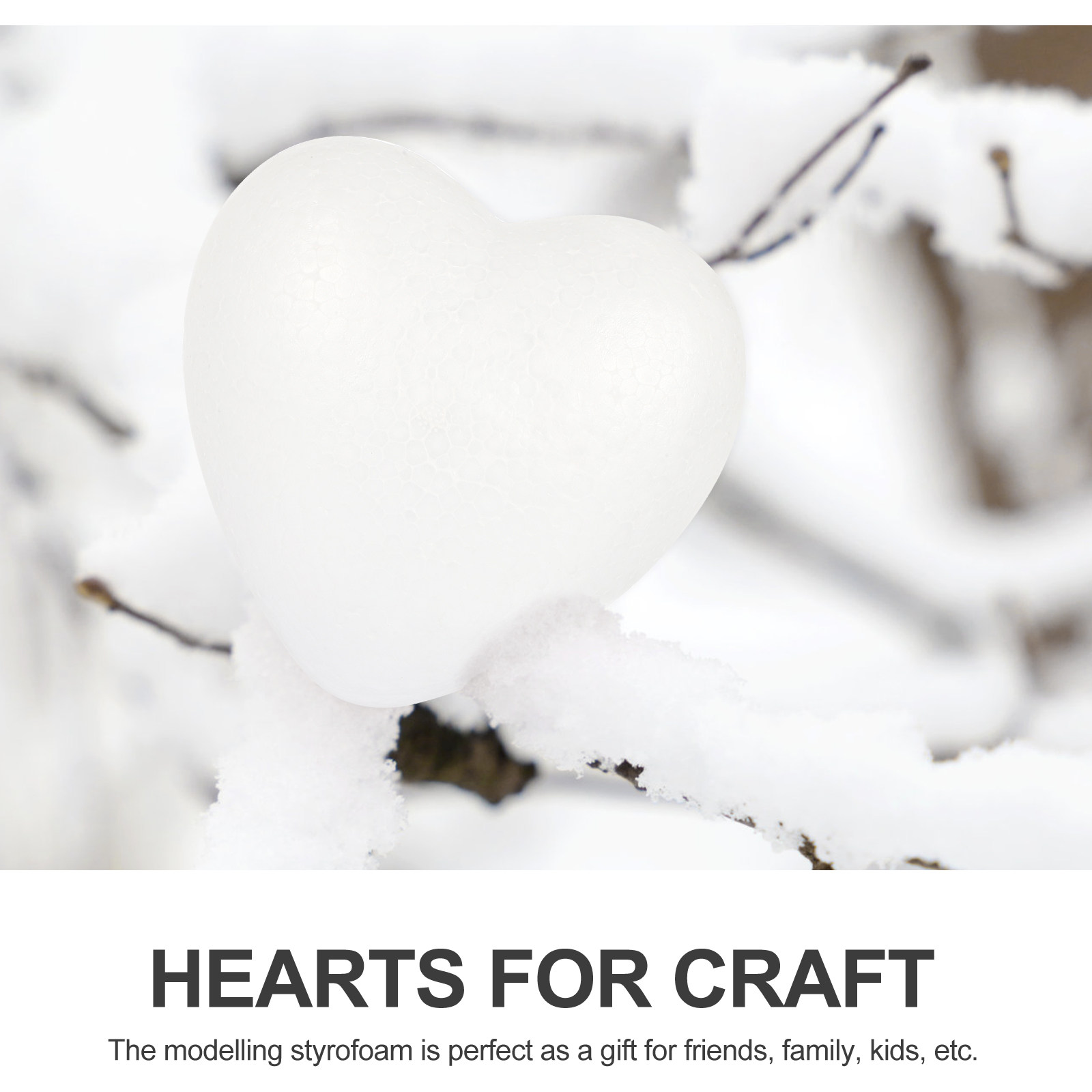 Craft Hearts Heart-Shaped Poly - Art And Craft Valentine recension och pris