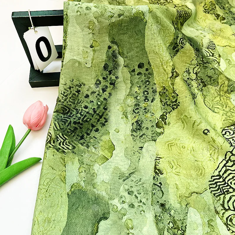 Green ink dyeing oil painting  - Silk Painting Dye recension och pris