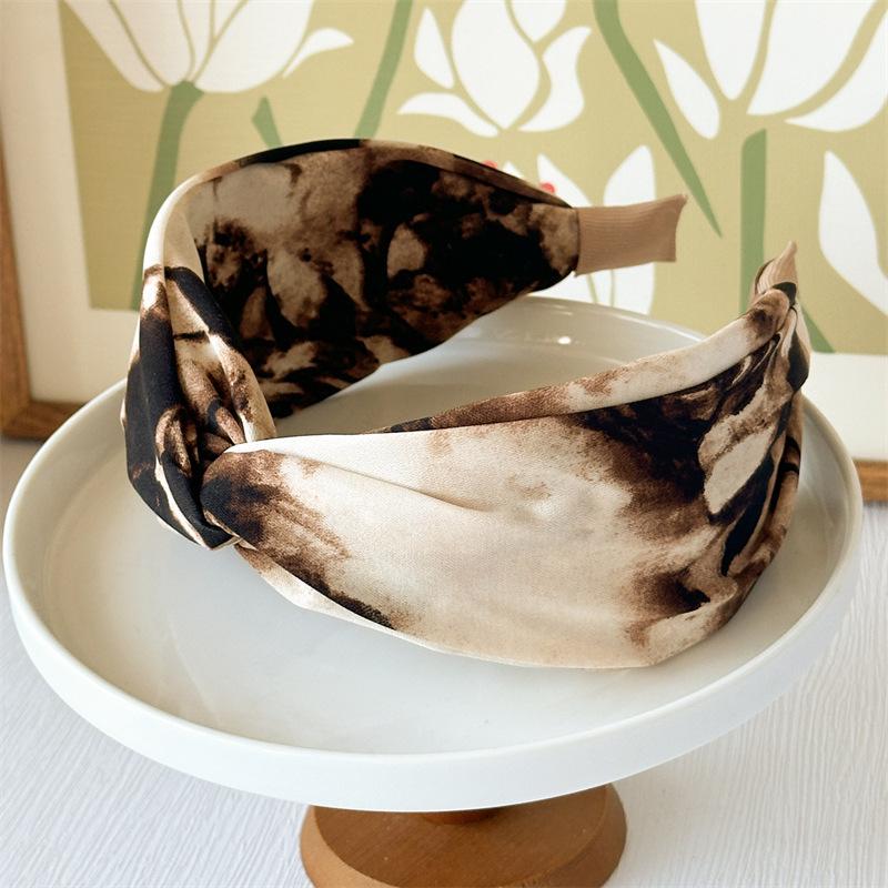 Tie-Dye Printed Headband - Vin - Silk Painting Dye recension och pris