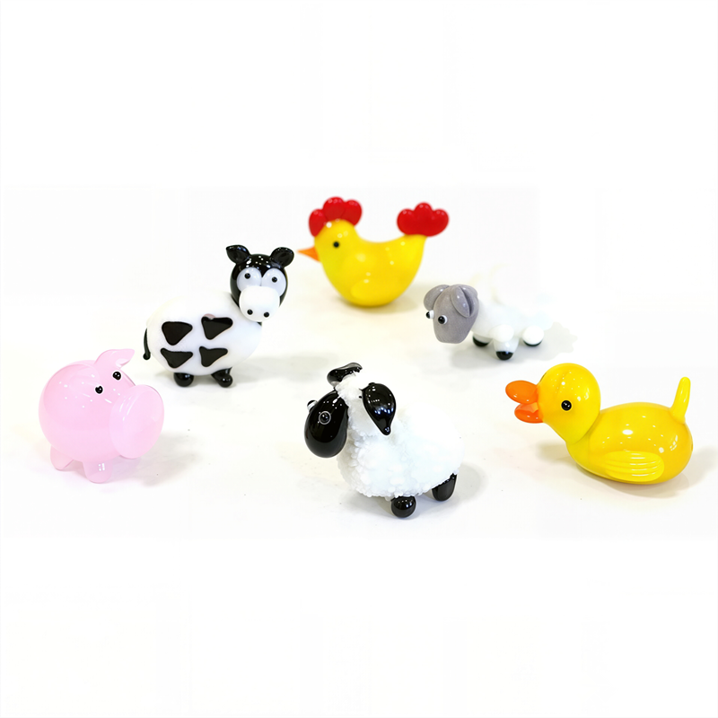Easter Decor Tiny Glass Animal - Art Craft Duck recension och pris