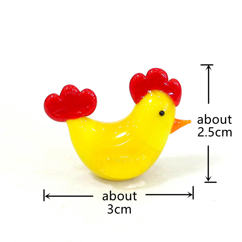 Easter Decor Tiny Glass Animal - Art Craft Duck recension och pris