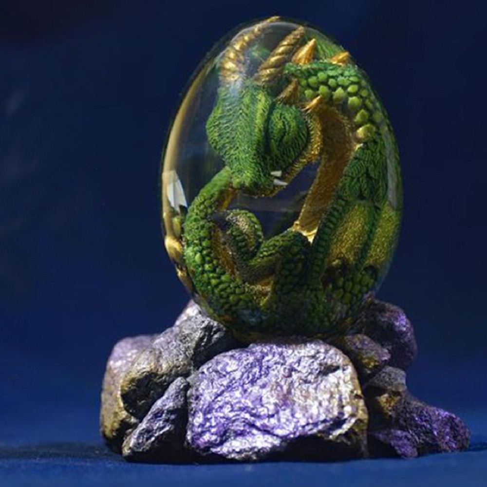 Lava Dragon Egg Statue With St - Art Craft Easter recension och pris
