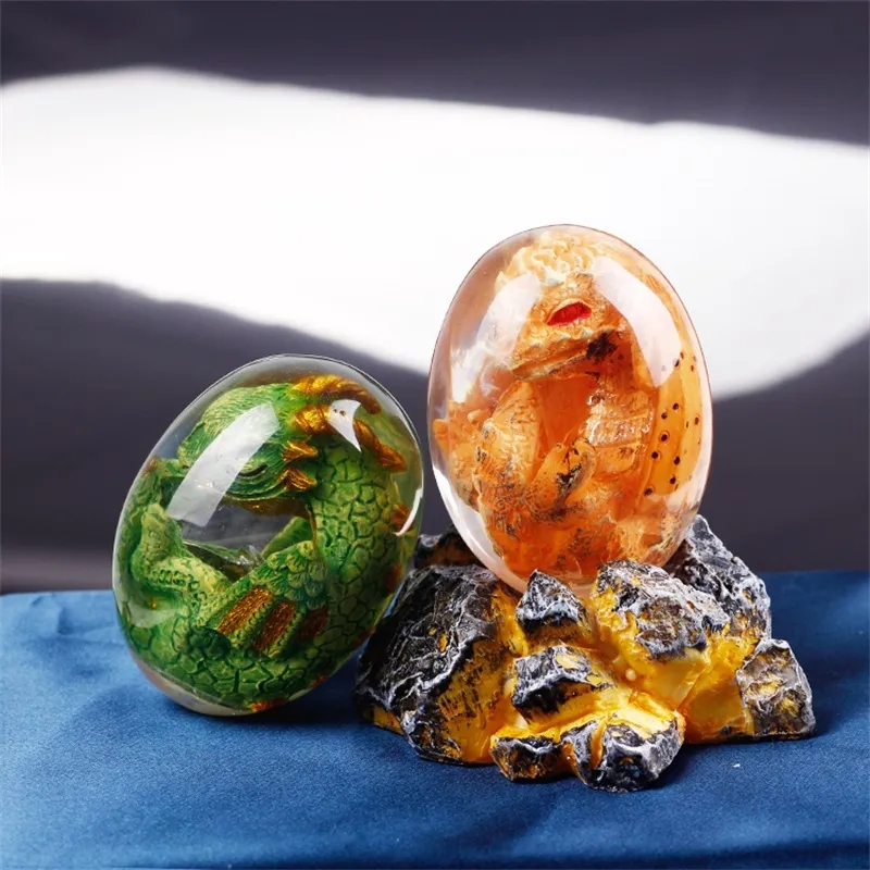 Lava Dragon Egg Statue With St - Art Craft Easter recension och pris