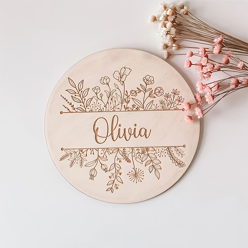 Personalized Floral Engraved N - Art Craft Christmas recension och pris