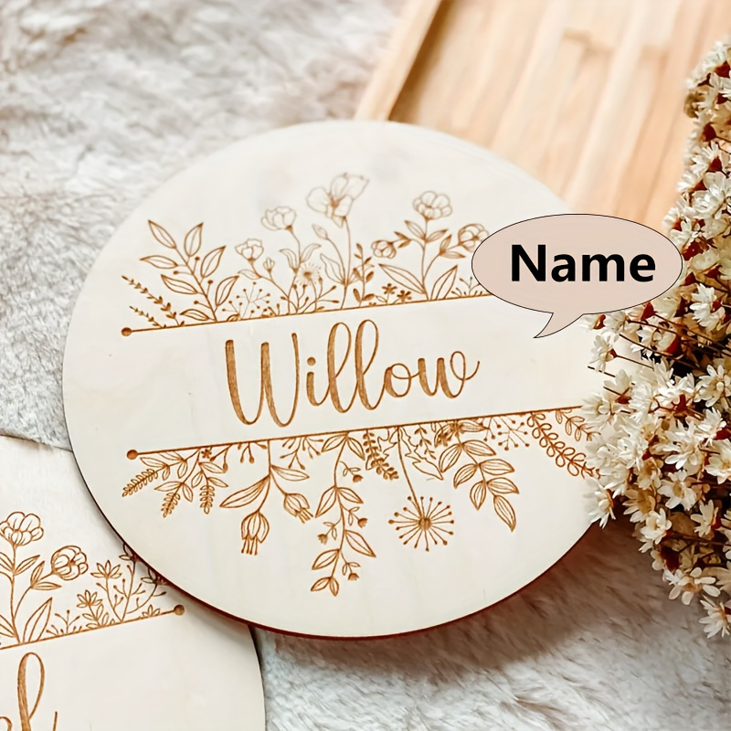 Personalized Floral Engraved N - Art Craft Christmas recension och pris