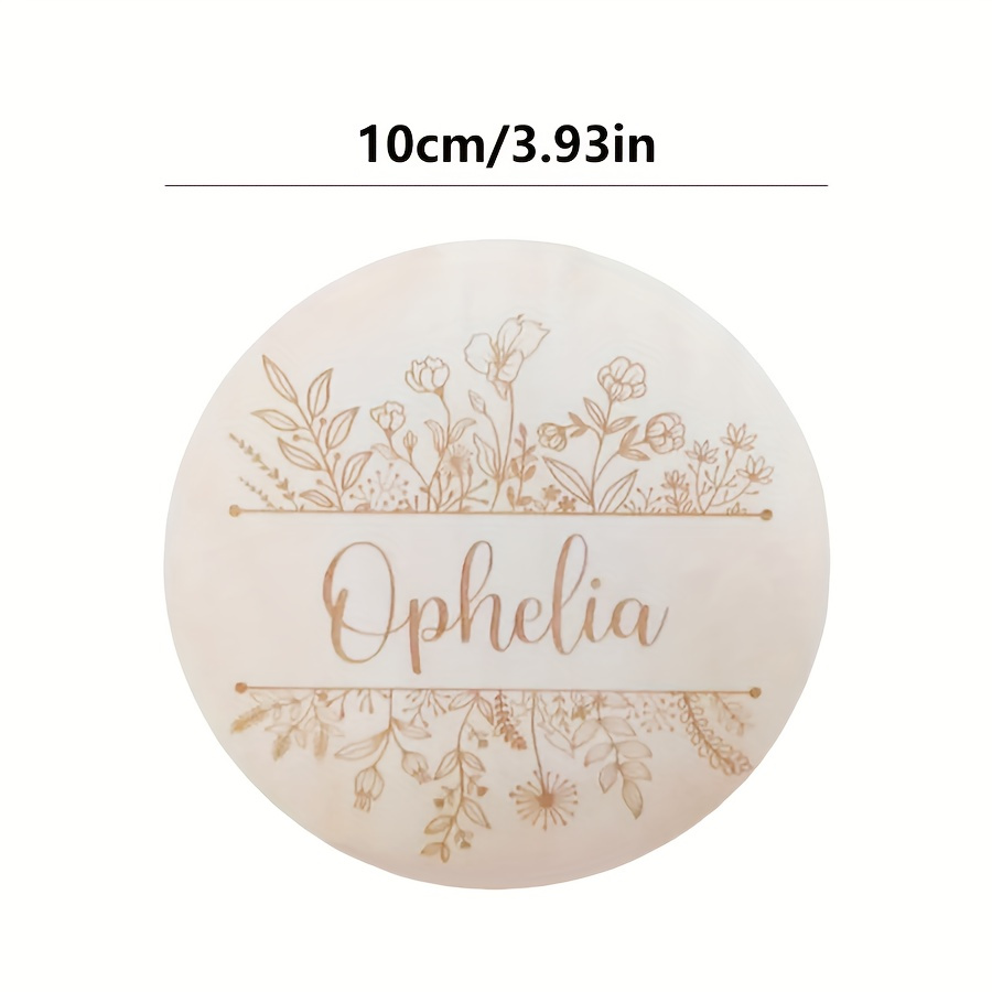 Personalized Floral Engraved N - Art Craft Christmas recension och pris