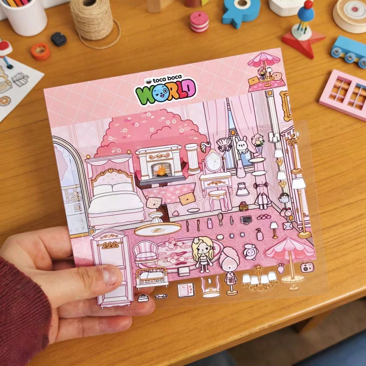 Pink Sakura Tree Hotel Room DI - Art Craft For 3 Year Old recension och pris