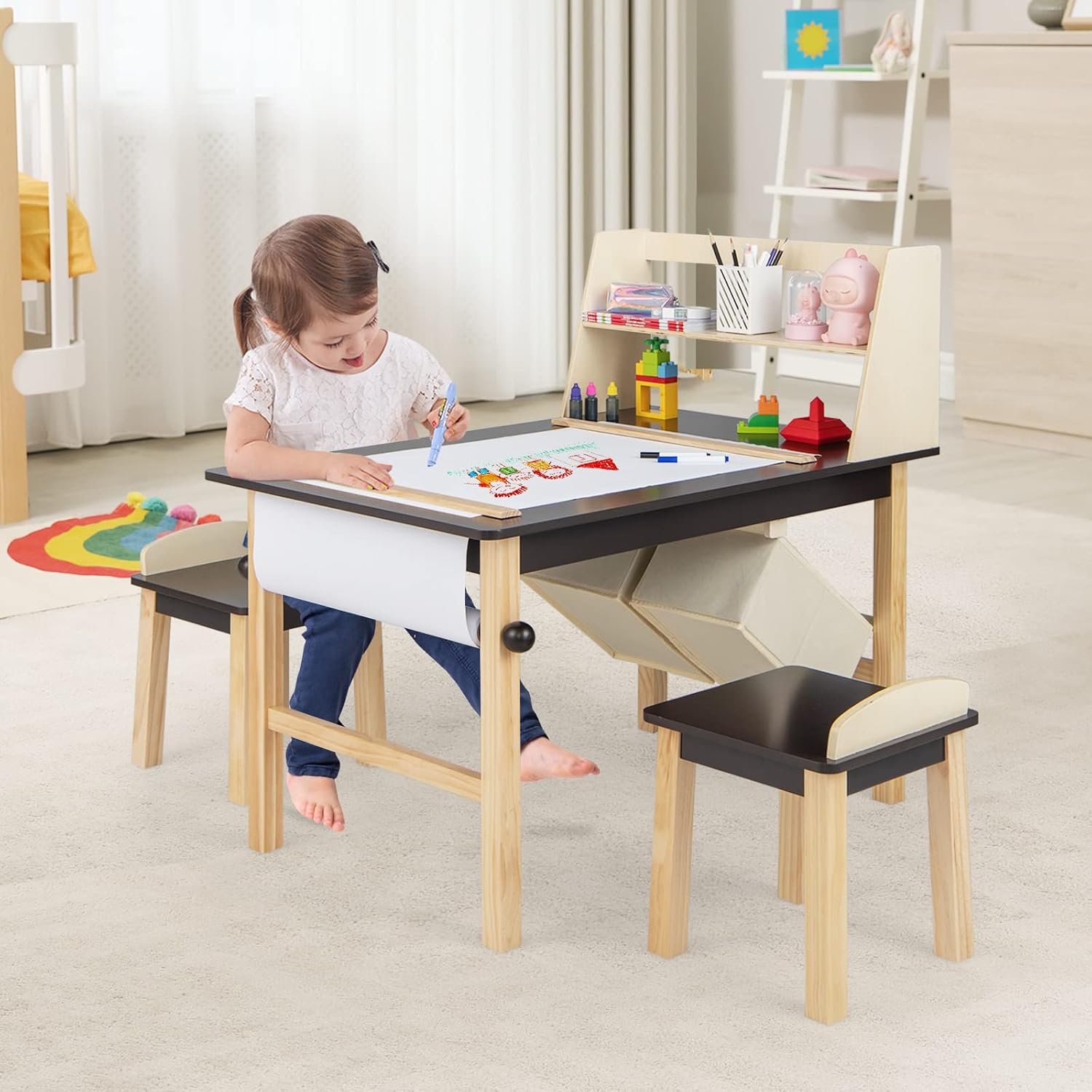Kids Art Table and Chair Set,  - Art Craft For 3 Year Old recension och pris