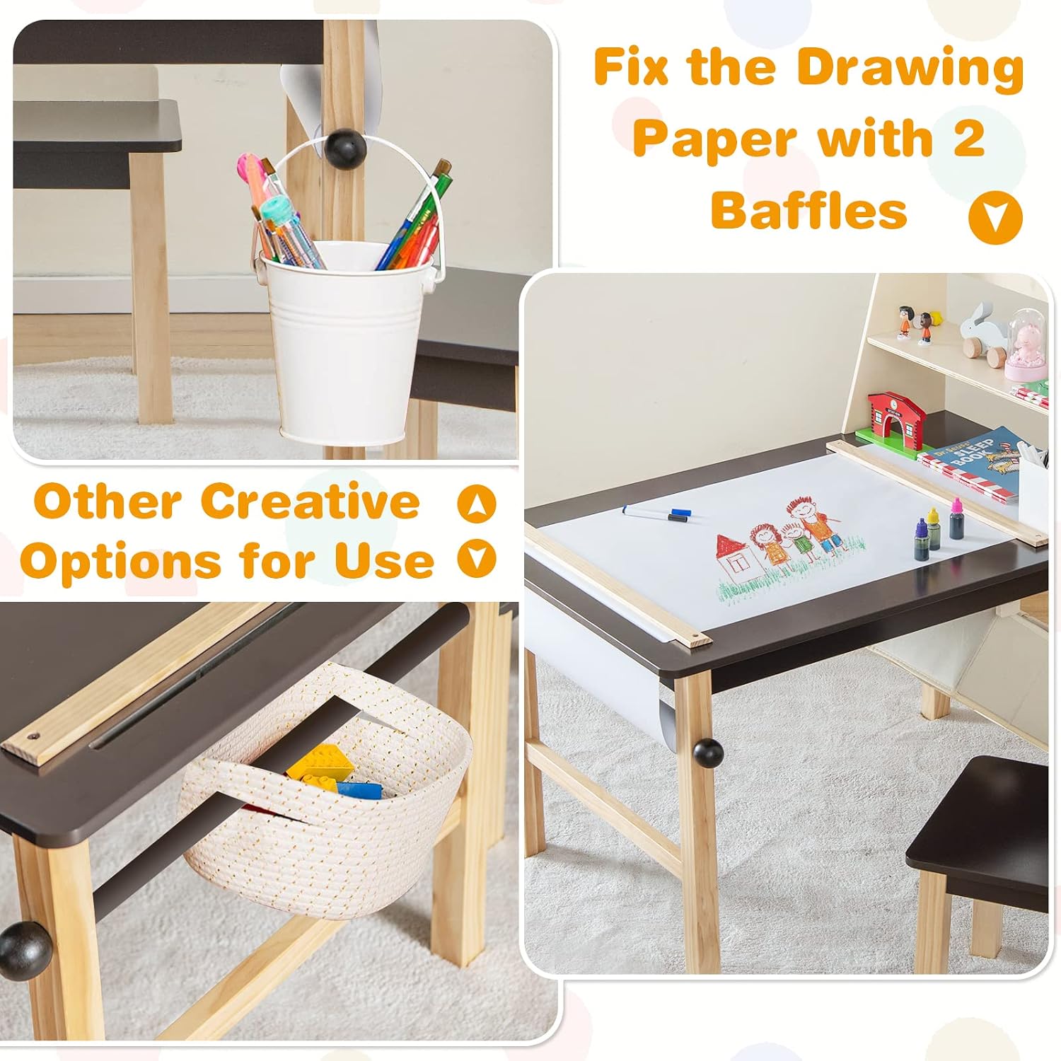 Kids Art Table and Chair Set,  - Art Craft For 3 Year Old recension och pris