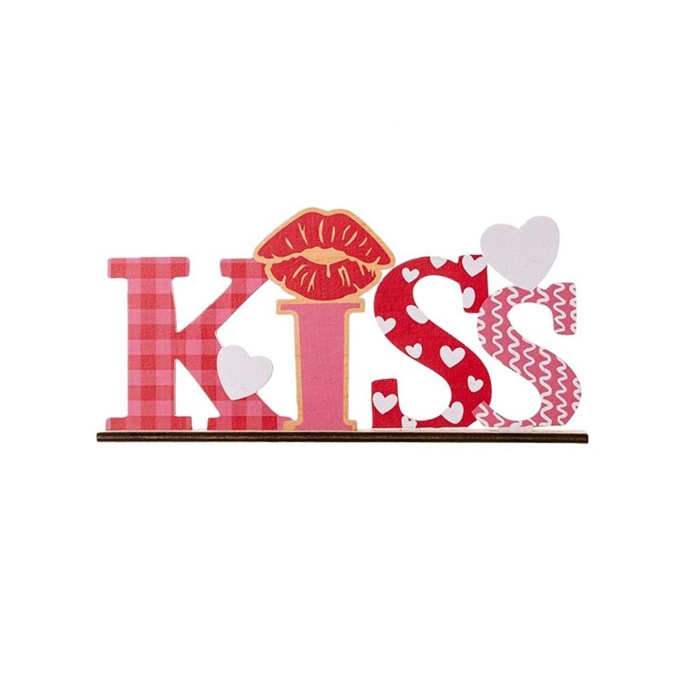 LOVE KISS Love Wood Knot Ornam - Art And Craft Valentine recension och pris