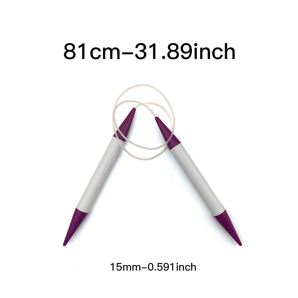 15mm 80mm Circular Needle Knit - Knitting Needle Circular recension och pris
