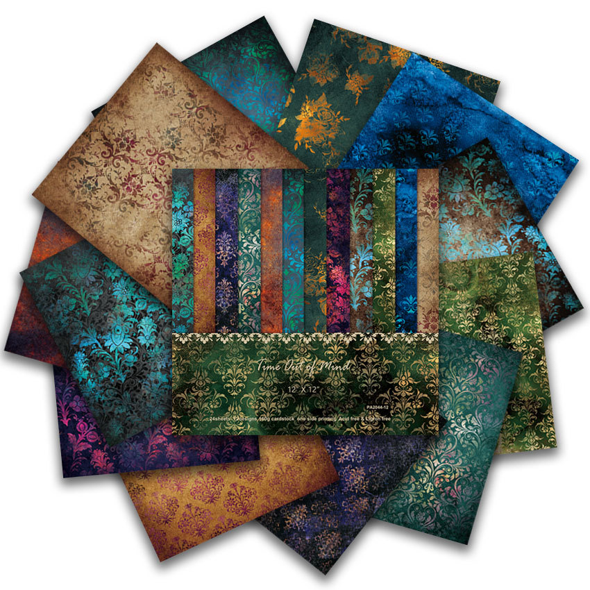 24 Sheets 30x30cm Scrapbook Pa - Art Craft Journal recension och pris