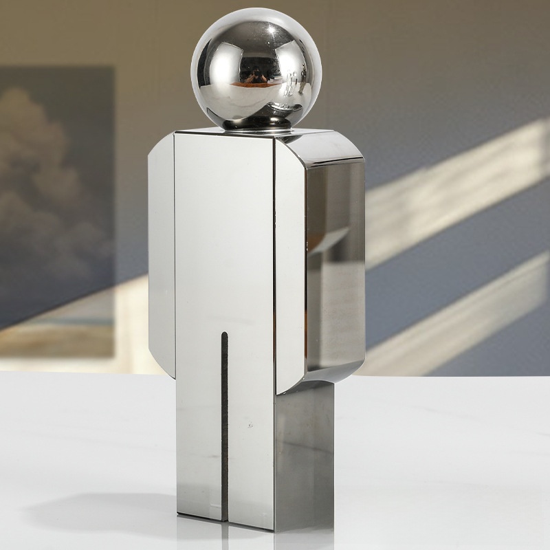 Modern Creative Crystal Robot  - Art Craft Robot recension och pris