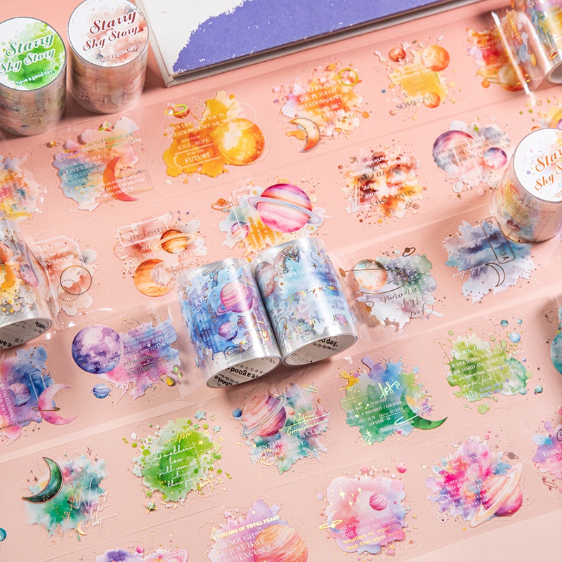 6 Rolls of 5Cm×200Cm Star-Them - Art Craft Using Paper recension och pris