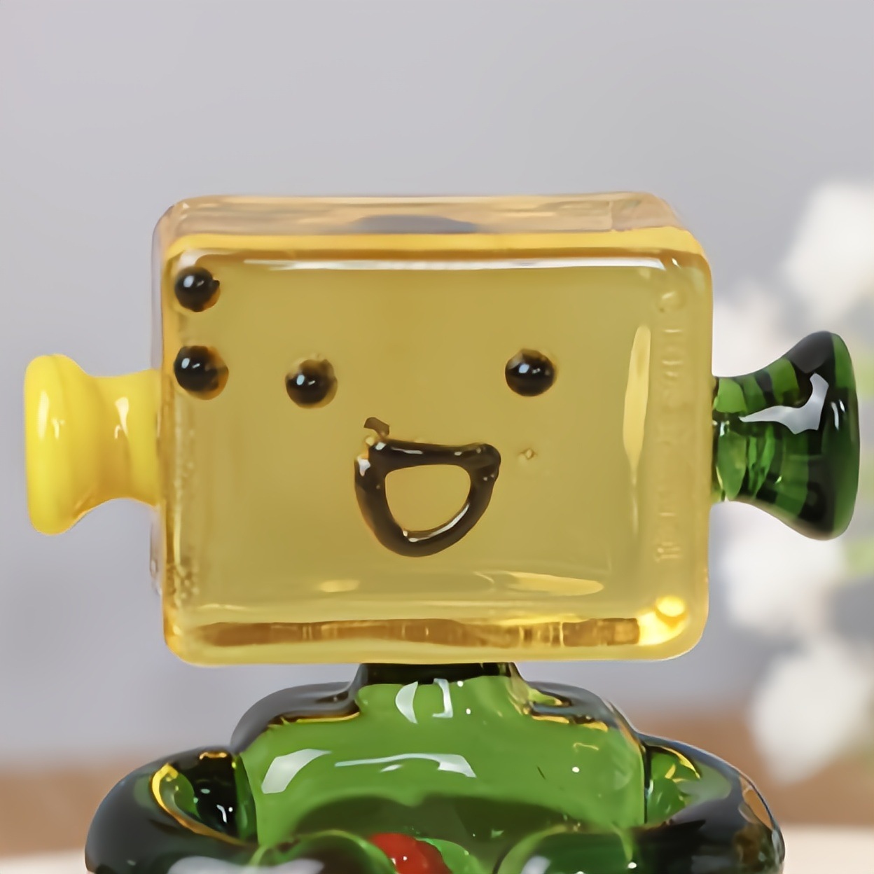 Glass Handmade Unique Robot Fi - Art Craft Robot recension och pris
