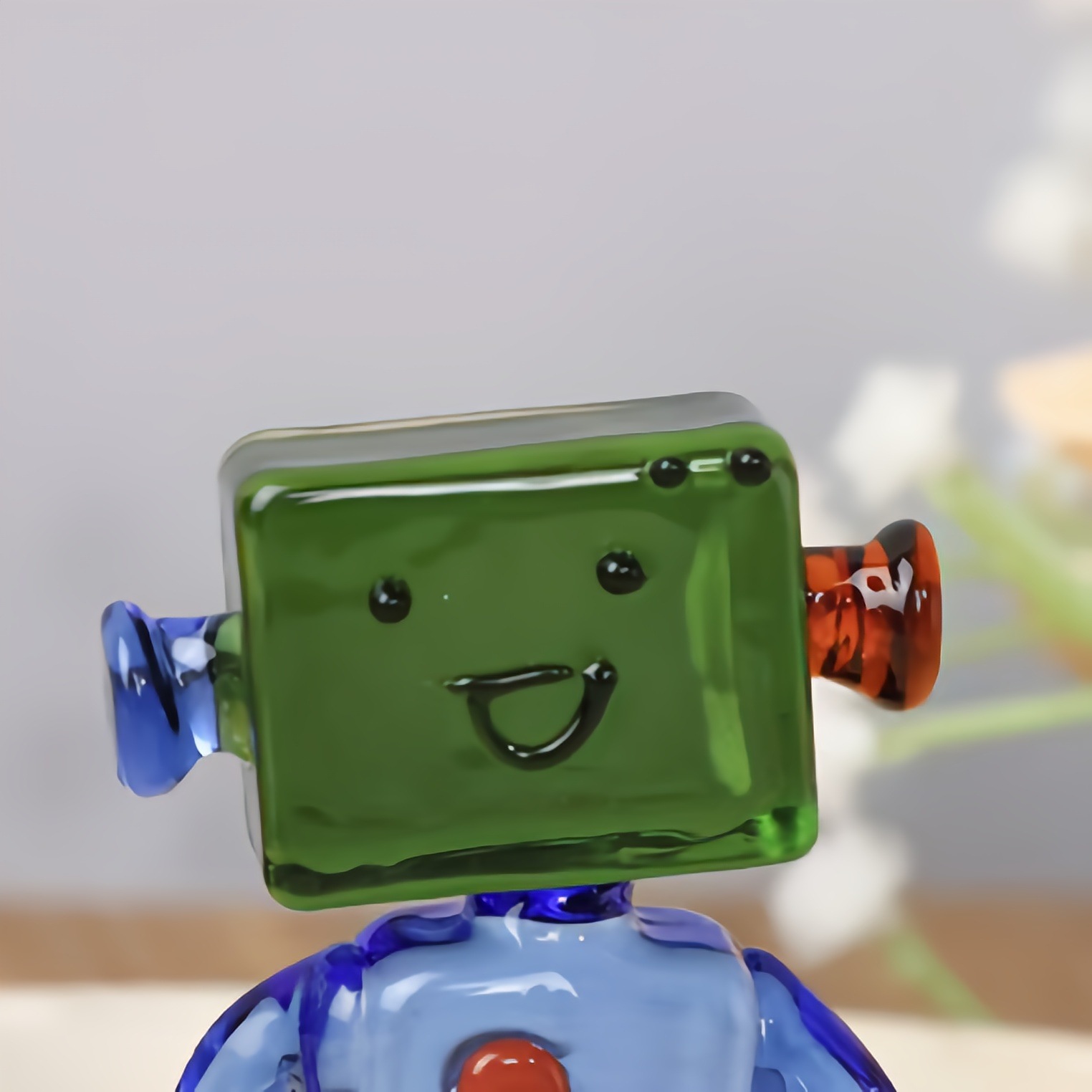 Glass Handmade Unique Robot Fi - Art Craft Robot recension och pris