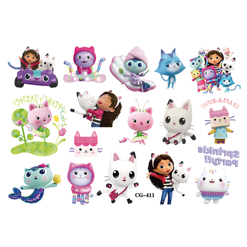 Gabby Dollhouse Child Tattoo S - Art Craft Movement recension och pris
