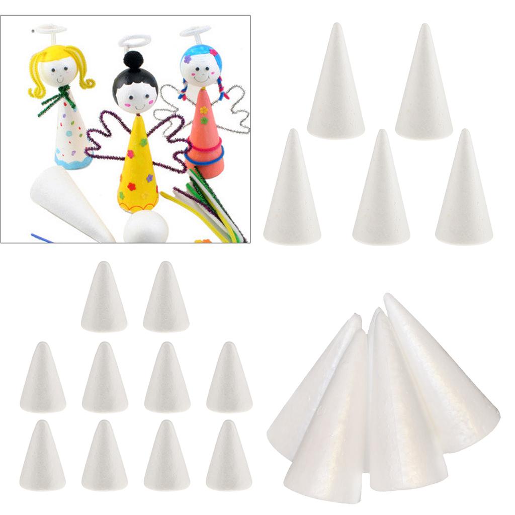 Polystyrene Crafting Foam Cone - Art Craft Christmas Tree recension och pris