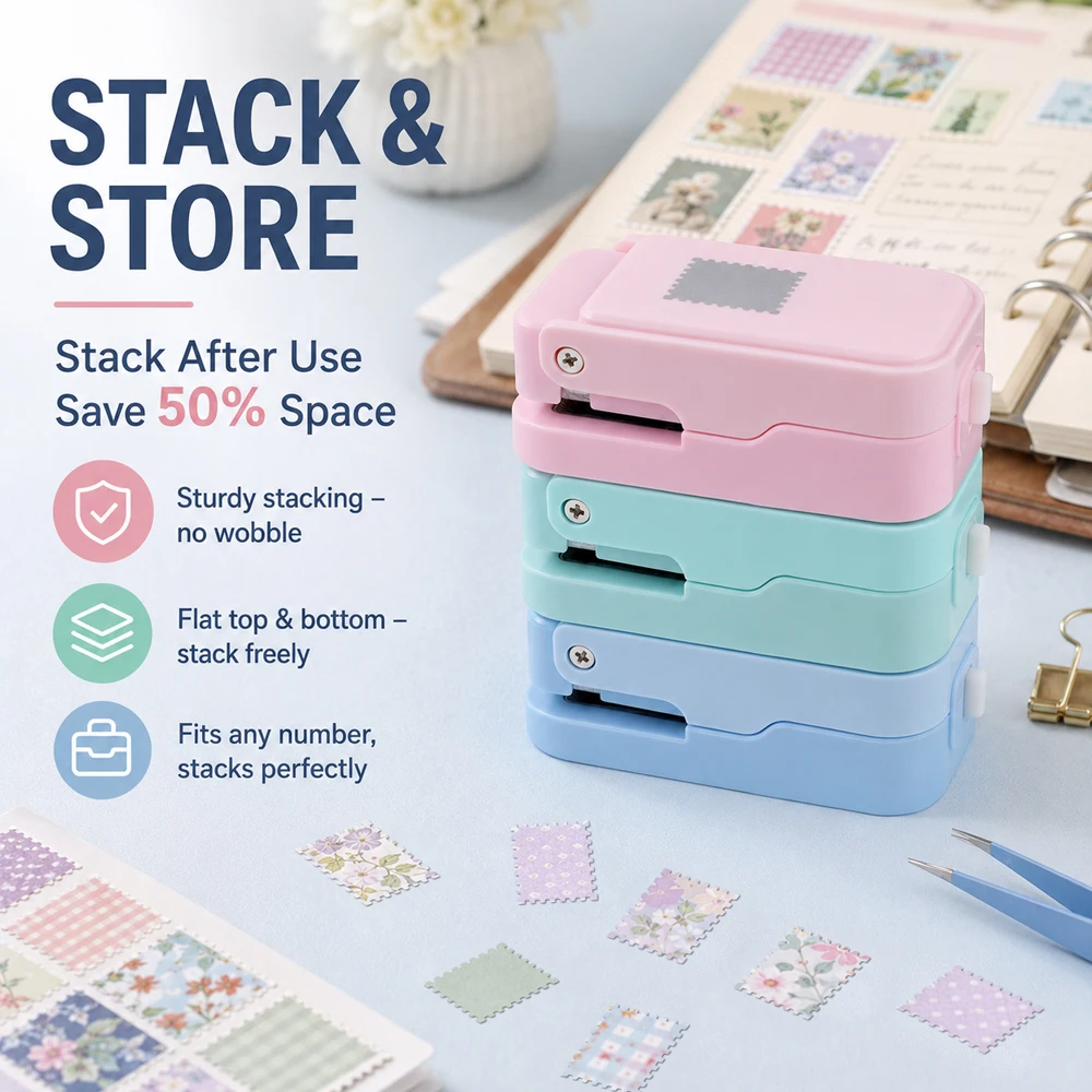 Portable Stackable Stamp Borde - Art Craft Journal recension och pris