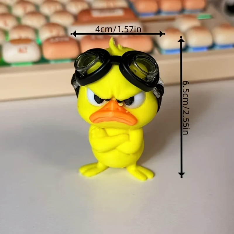 1PC Angry Hug Duck Figurine Wi - Art Craft Duck recension och pris