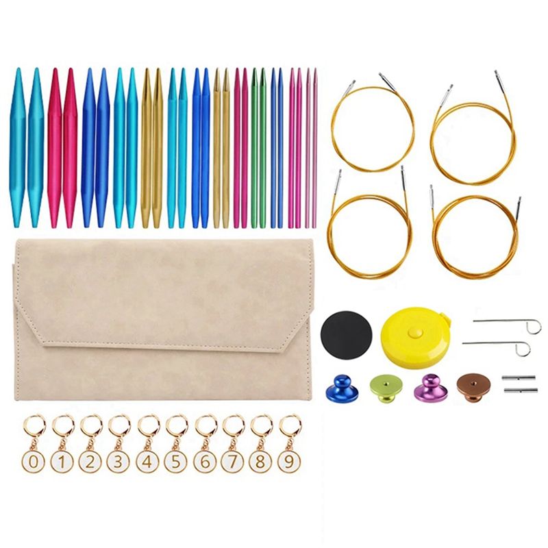 BHTS-Aluminum Interchangeable  - Knitting Needle Circular recension och pris