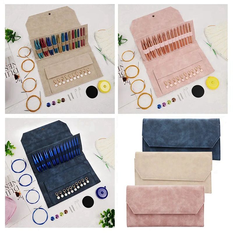 A04G-Aluminum Interchangeable  - Knitting Needle Circular recension och pris