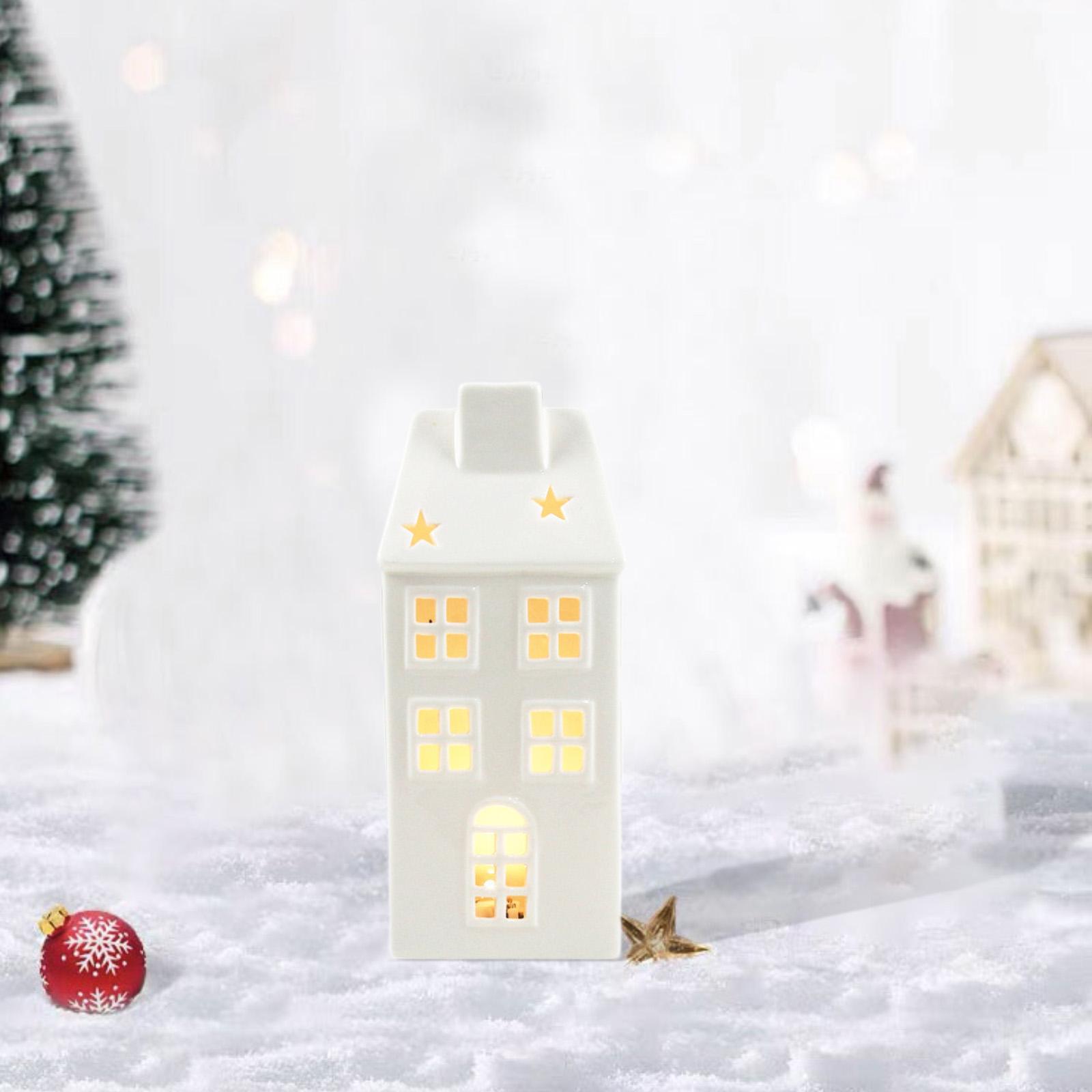 Ceramic Xmas House Bedroom Tab - Art And Craft For Xmas recension och pris
