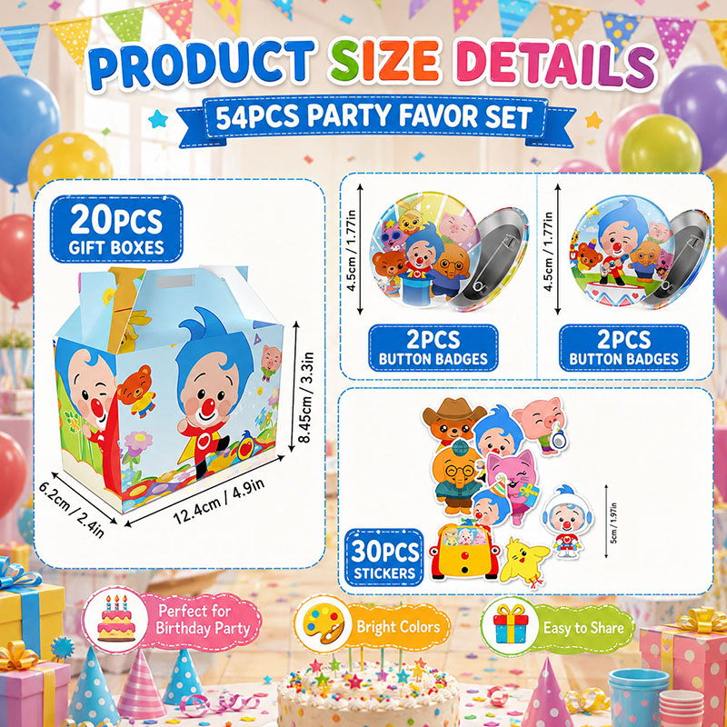 PLIM Cartoon Pattern Paper box - Art Craft Easter recension och pris