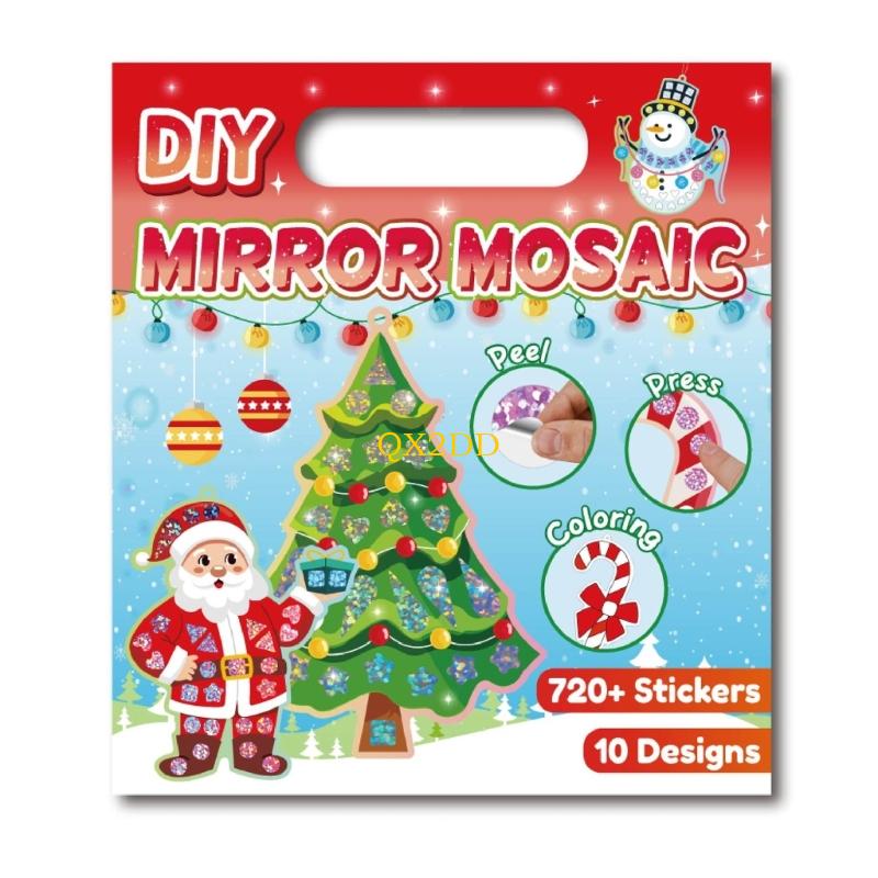 QX2D Christmas Foil Sticker Fo - Art Craft Mirror recension och pris