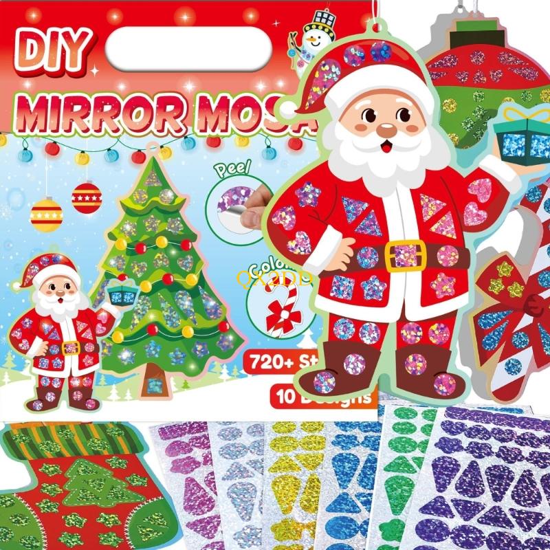 QX2D Christmas Foil Sticker Fo - Art Craft Mirror recension och pris